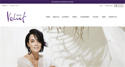 Desktop Screenshot of missvelvet.com.au